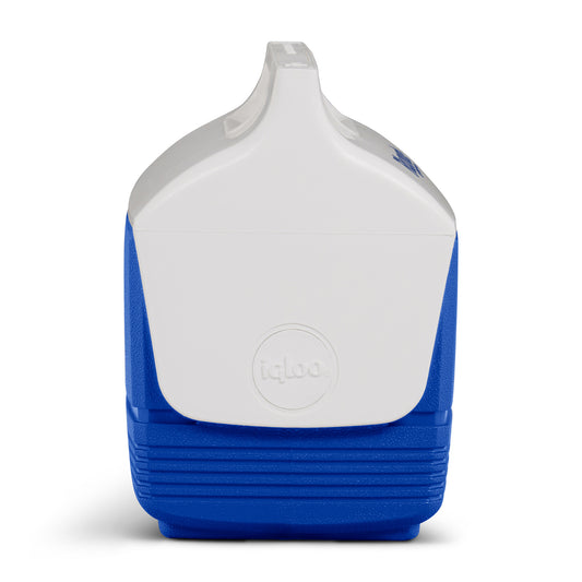 White-Majestic Blue Igloo® Playmate Mini™ 4 Qt Cooler