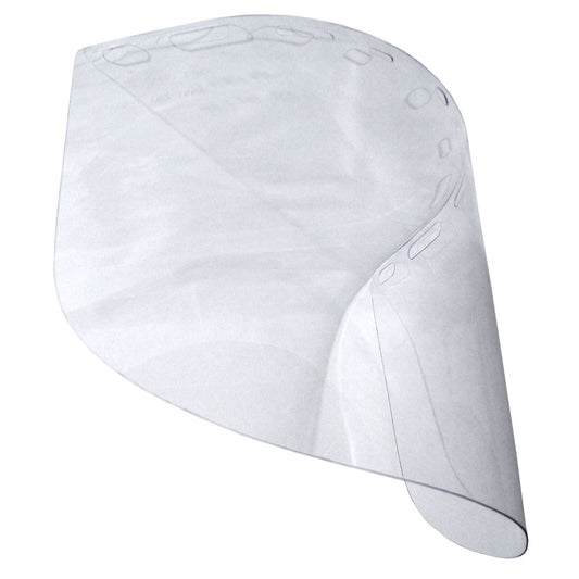 Clear Acetate Face Shield - .040 x 9 x 15 1/2 Clear Acetate