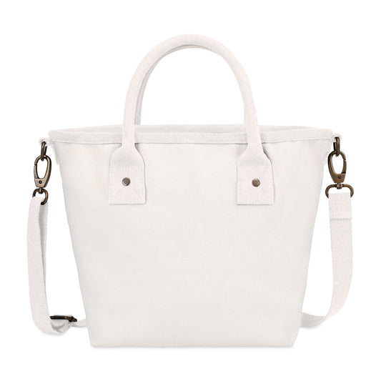 Natural Mini Market Street Crossbody Tote