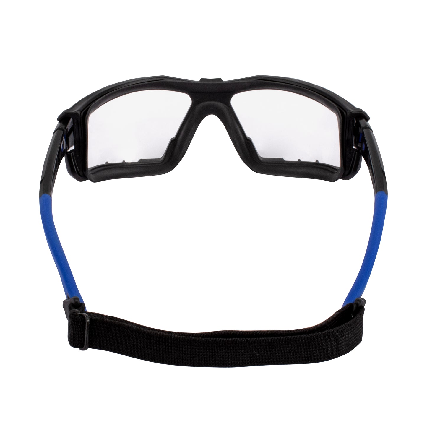 Thraxus Elite™ - IQuity Safety Eyewear - Blue w/ Rubber Gasket - Clear IQ Lens