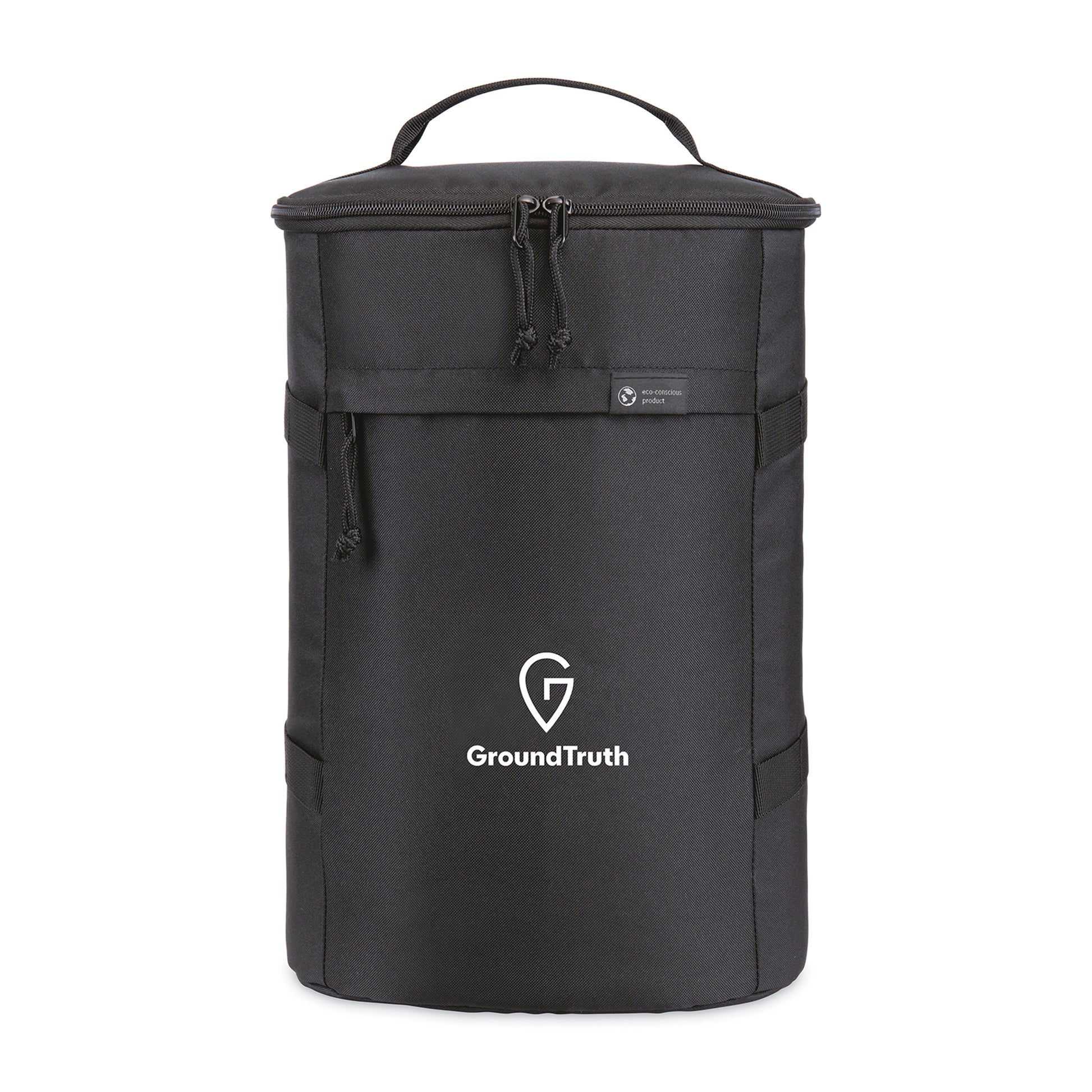 Black Renew rPET Backpack Cooler