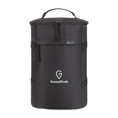 Black Renew rPET Backpack Cooler