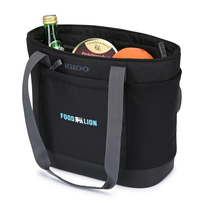 Black Igloo® Day Chiller 9 Can Tote Soft Cooler