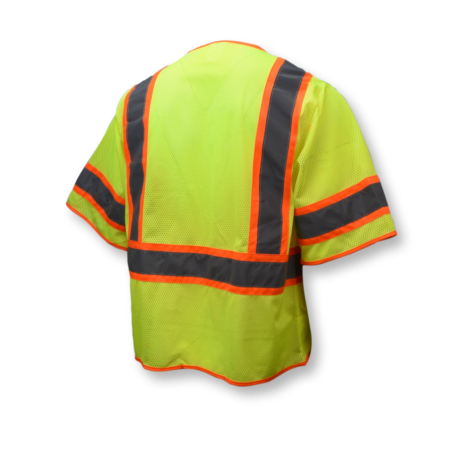 SV272-3 Type R Class 3 Multipurpose Mesh Surveyor Vest - Green - Size 2X