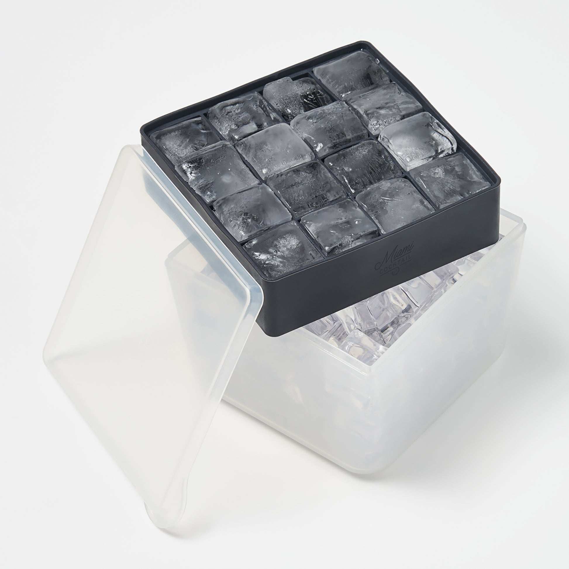 Charcoal W&P Mini Ice Cube Box
