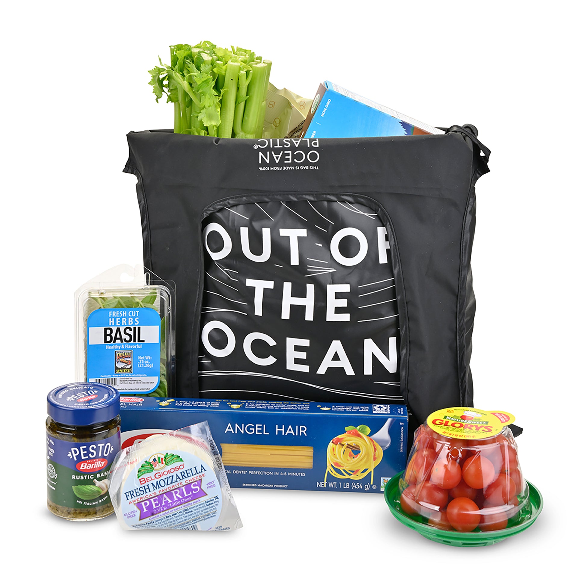 Black Out of the Ocean® Pocket Tote