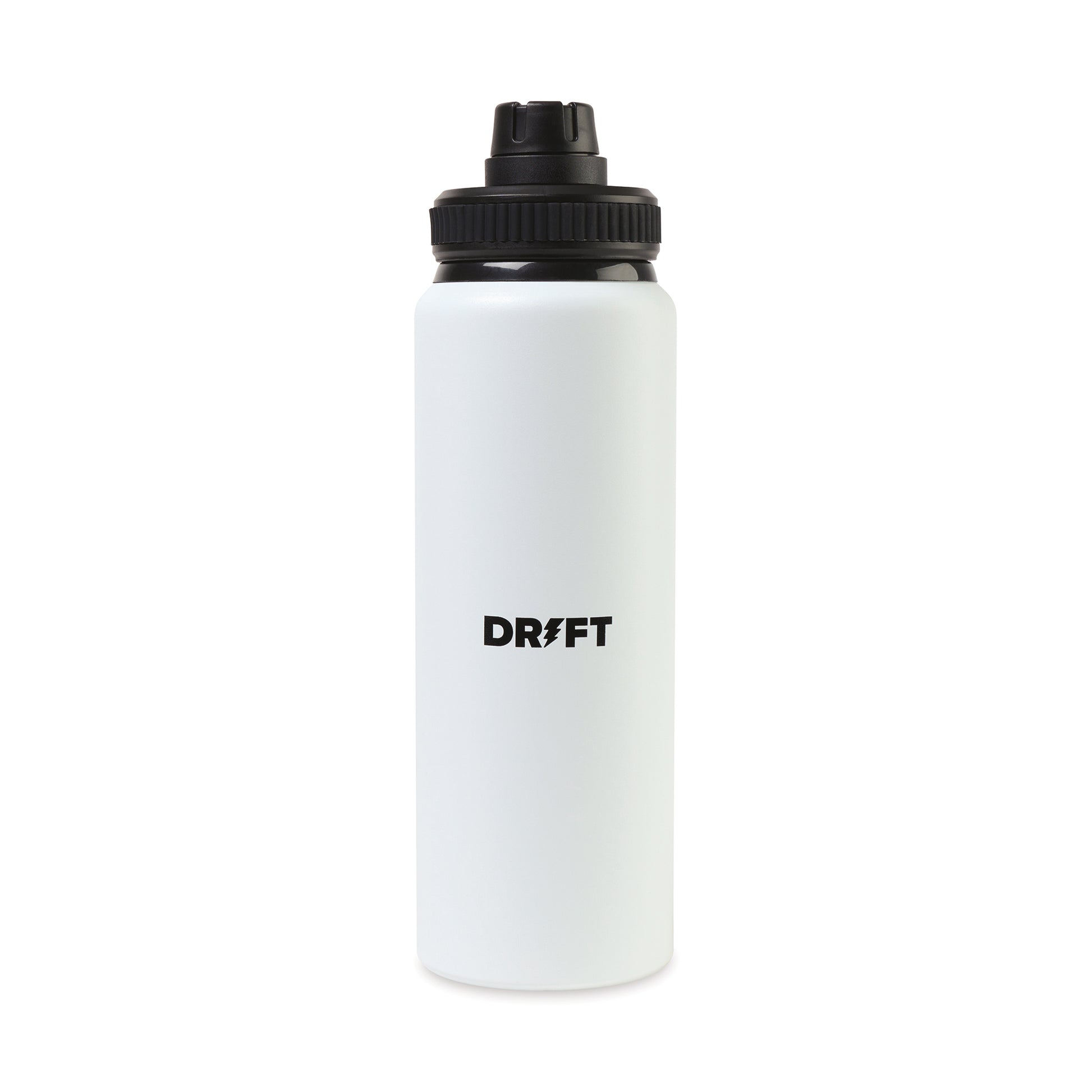 White Jett Aluminum Chug Lid Hydration Bottle - 32 Oz.