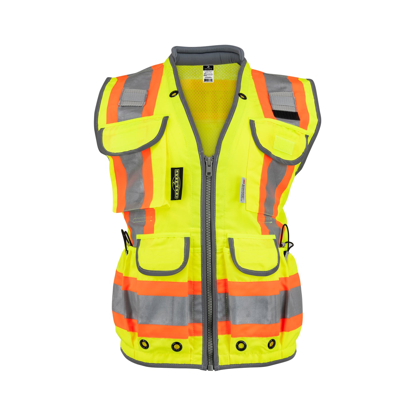 SV55W Class 2 Women’s Heavy Duty Engineer Vest - Green - Size 2X