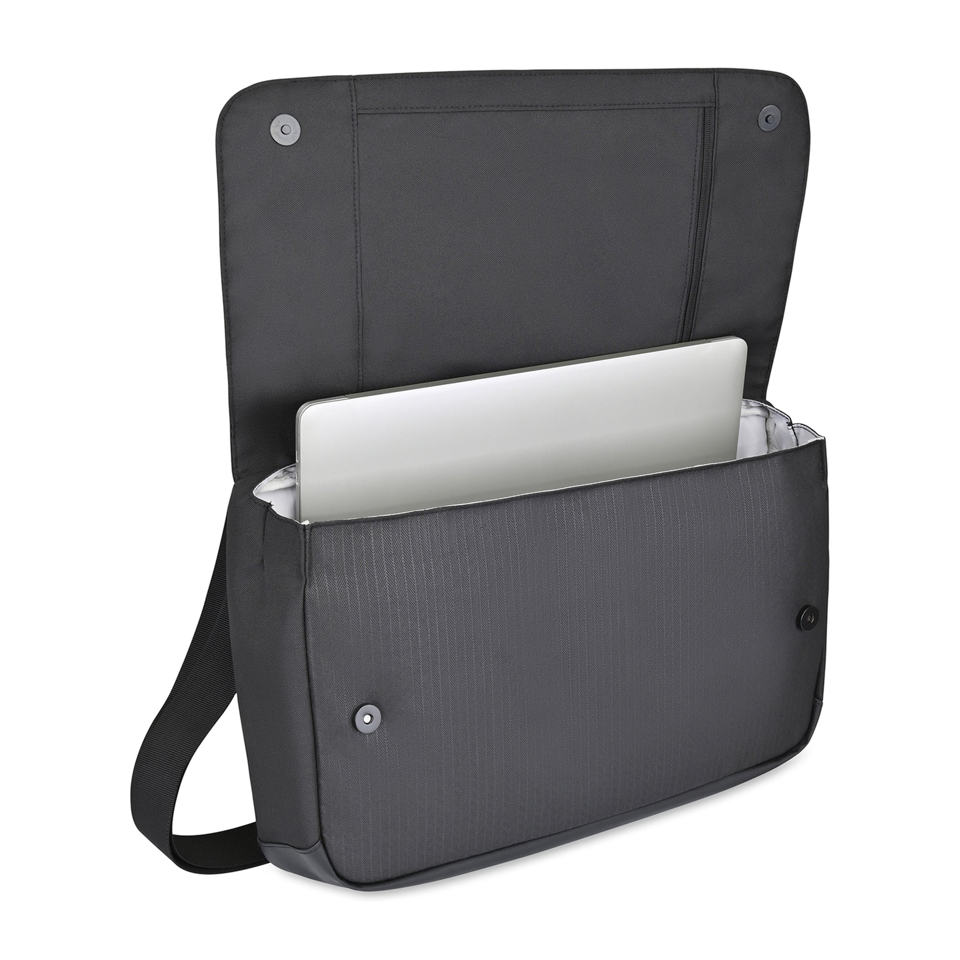 Black Transit Laptop Messenger Bag