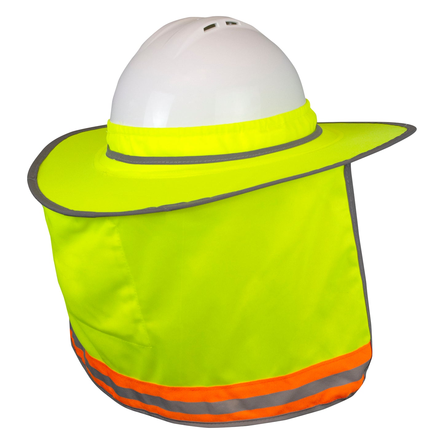 Hi-Vis Collapsible Hard Hat Shade - Green