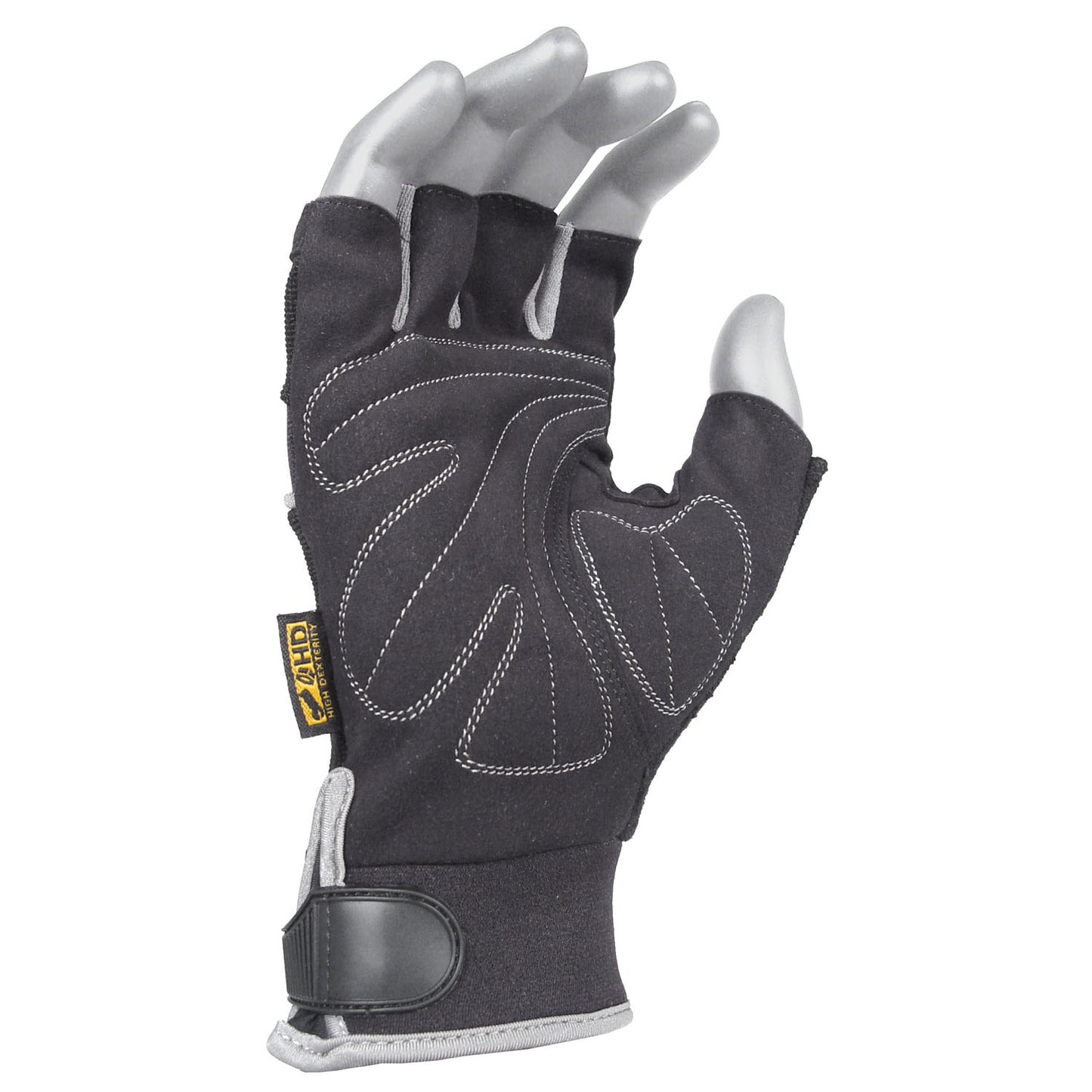 DPG230 Synthetic Leather Technician's Fingerless Glove - Size L