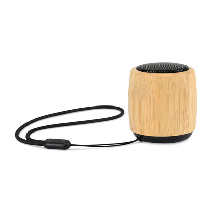 Bamboo Reed Mini Circle Wireless Speaker