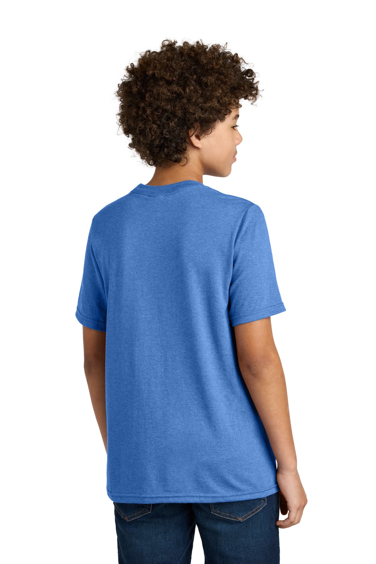 HthrRoyal Port & Company Youth CVC Tee PC340Y