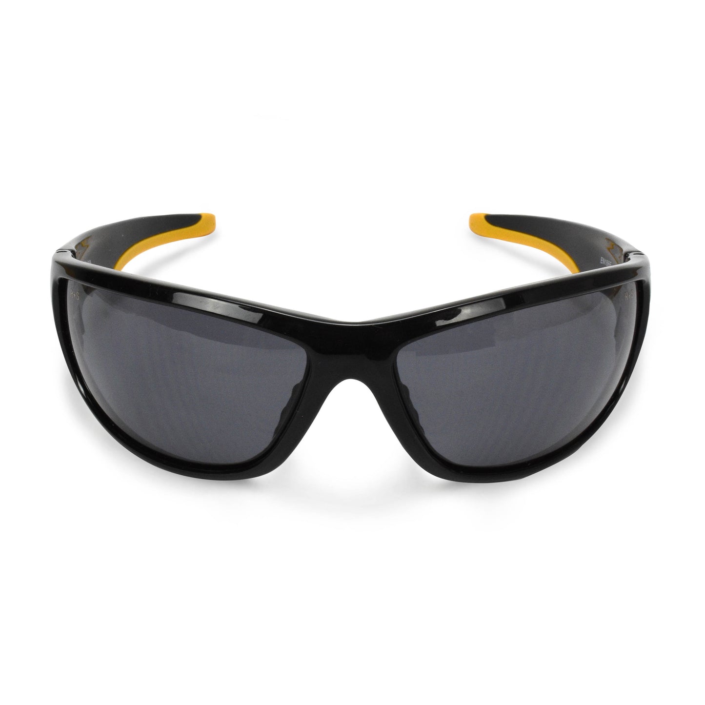 DPG94 Dominator™ Protective Eyewear - Black/Yellow Frame - Clear Lens
