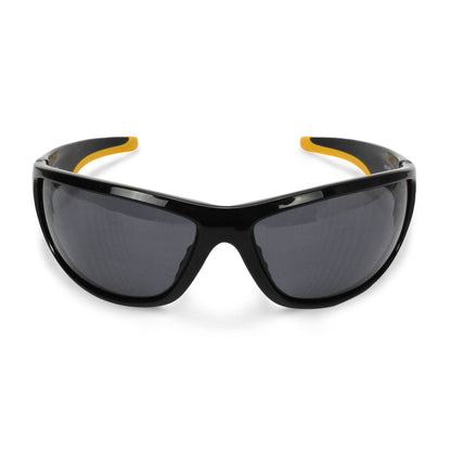 DPG94 Dominator™ Protective Eyewear - Black/Yellow Frame - Clear Lens
