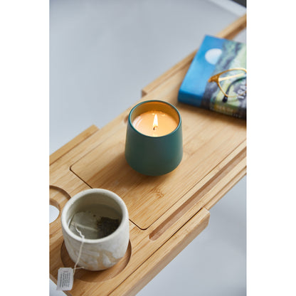 Dark Teal/Thyme Modern Sprout® Rooted Candle