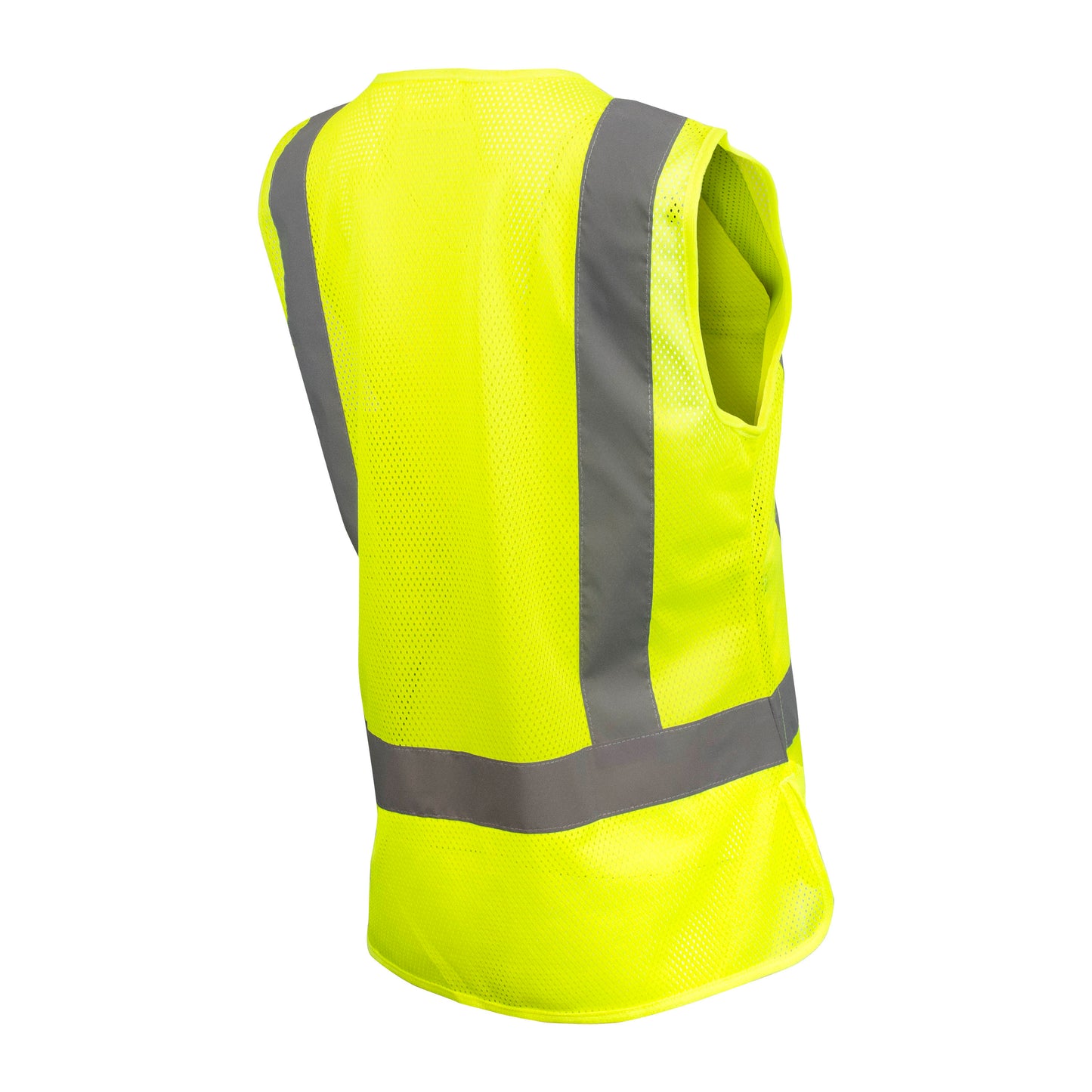 SV2ZW Women's Economy 2 Pocket Vest - Hi-Vis Green - Size 2X