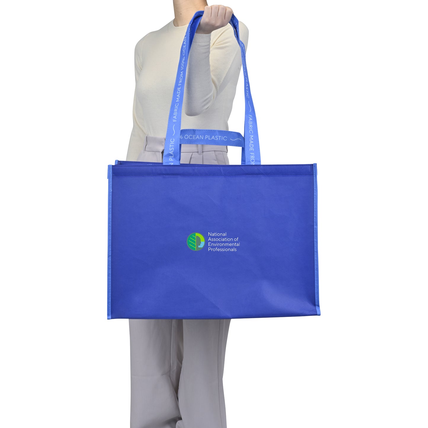 Out of the Ocean® Reusable XL Shopper with Click N' Stay®