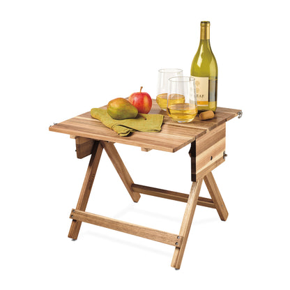 Wood La Cuisine Picnic Table & Carrier