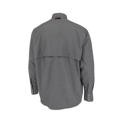 FRS-004 VolCore® CAT 2 Vented Pearl Snap FR Shirt - Gray - Size 2X