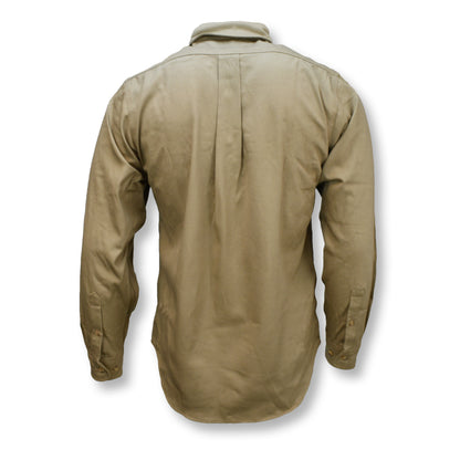 VI7SH 7 oz Indura® FR Shirt (CAT 2) - Khaki - Size 2X
