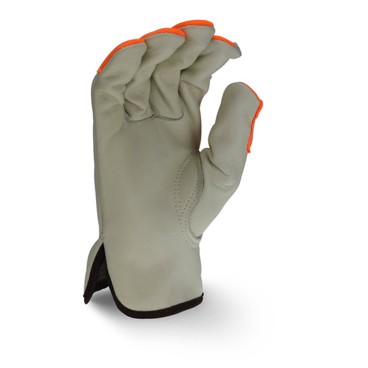 RWG4220H High Visibility Standard Grain Cowhide Leather Driver - Size L