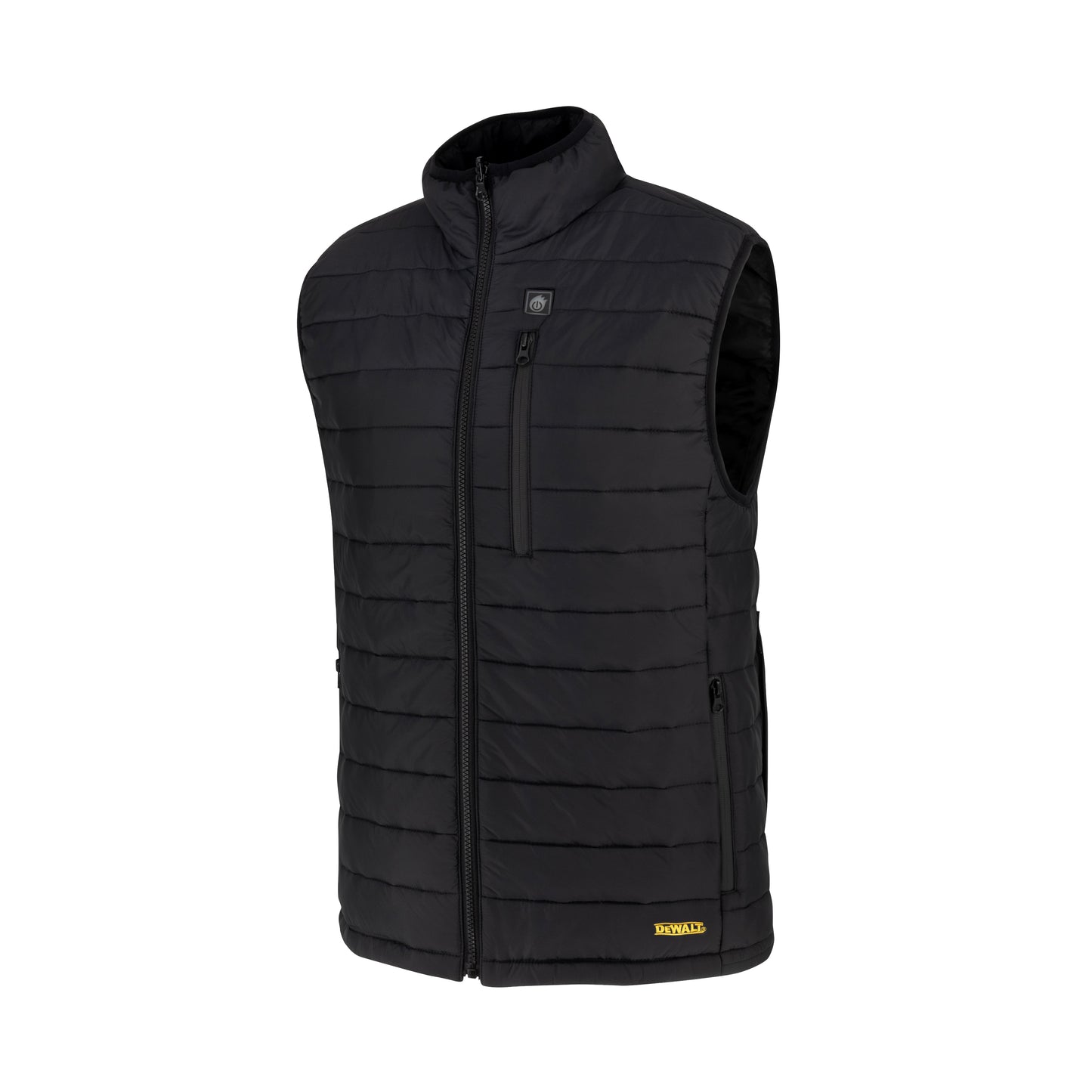 DCHV095B Men's Heated Puffer Vest Kit- Black - Size 2X