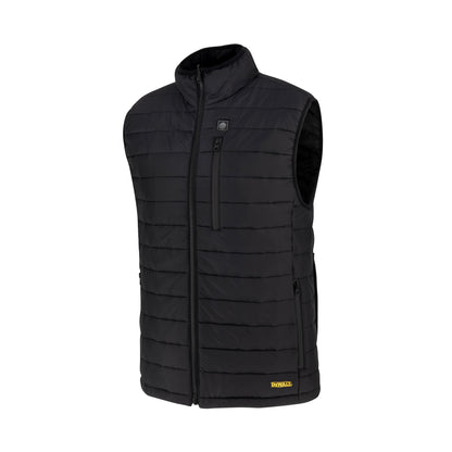 DCHV095B Men's Heated Puffer Vest Kit- Black - Size 2X