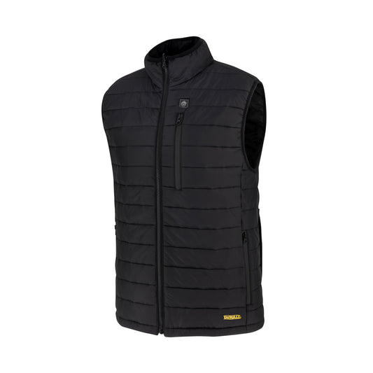 DCHV095B Men's Heated Puffer Vest Kit- Black - Size 2X