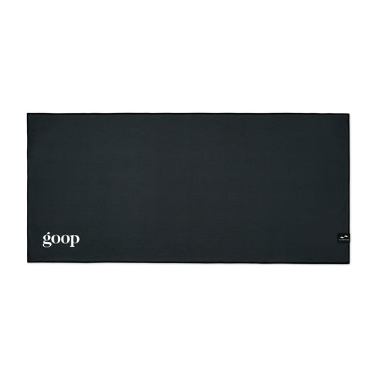 Black Slowtide® Mesa Quick Dry Cooling Towel