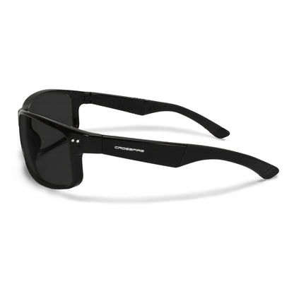 CK7™ Premium Safety Eyewear - Shiny Black Frame - Smoke Lens