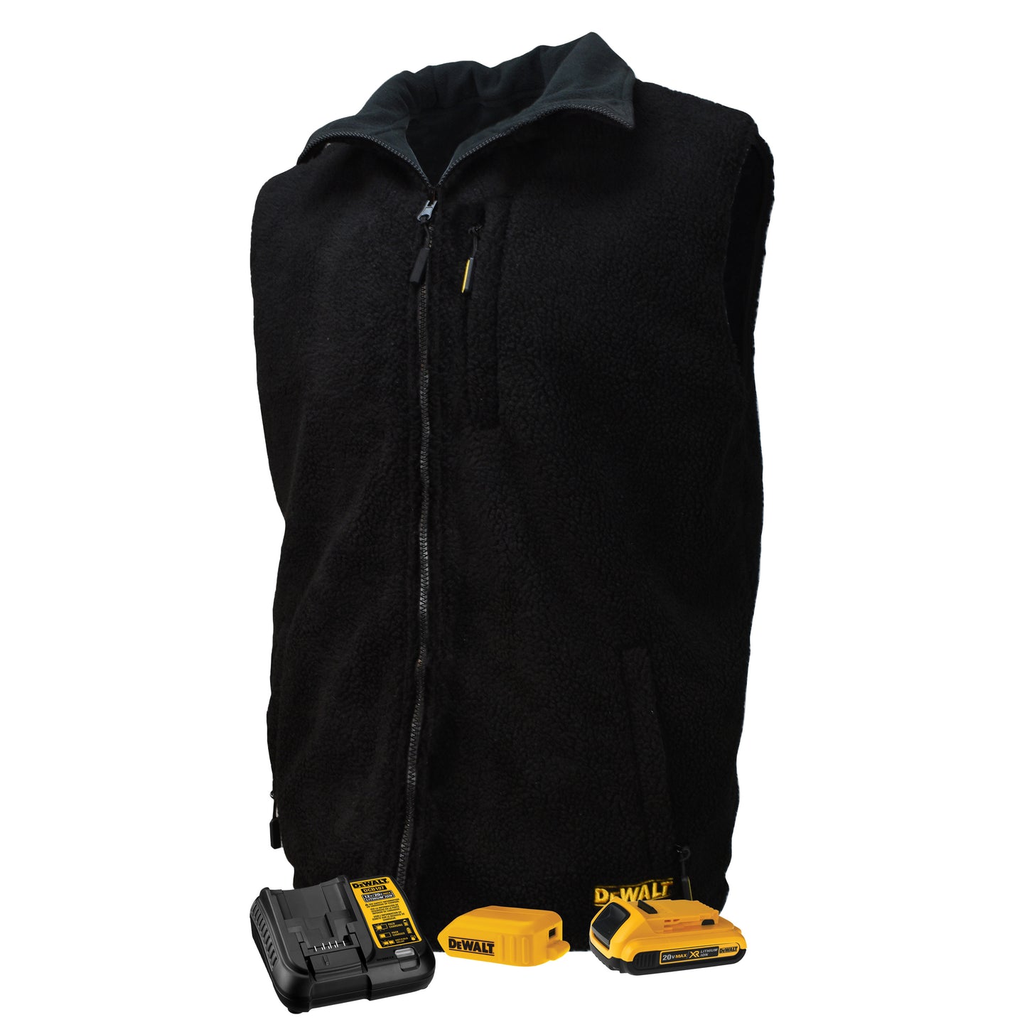 DCHV086B Men's Heated Reversible Vest Kit - Black - Size XL