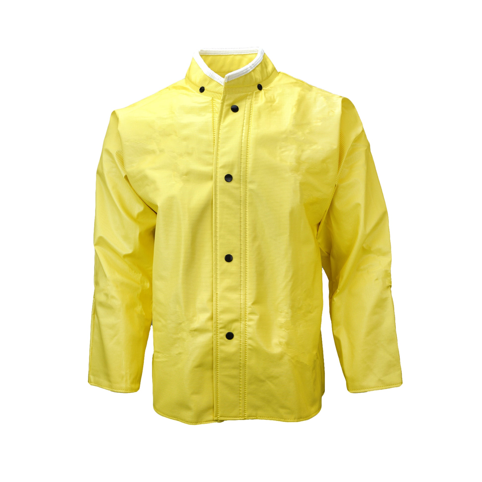 56SJ Dura Quilt Jacket with Snaps for Hood - Safety Yellow - Size 4X