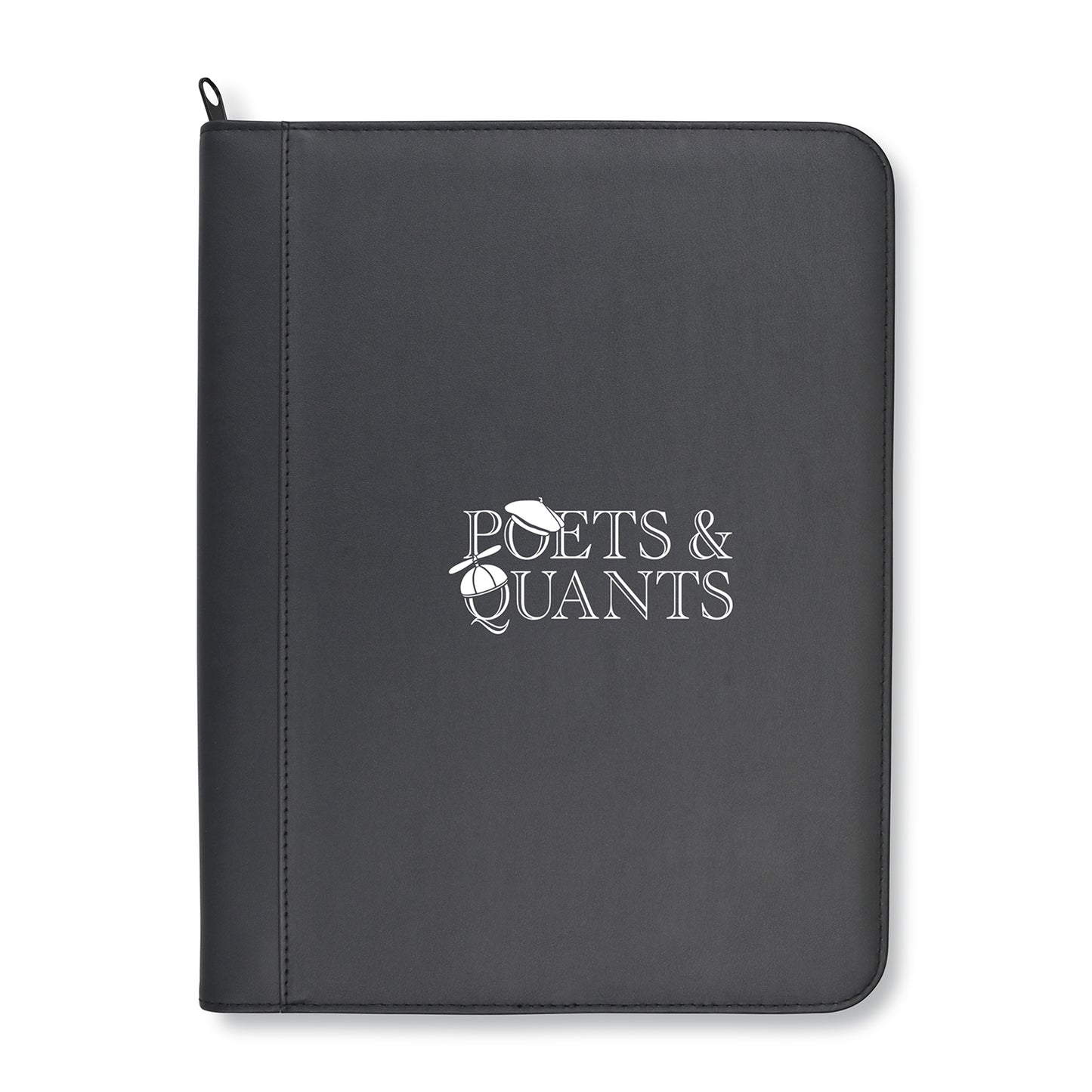 Black Morgan Executive Zippered Padfolio