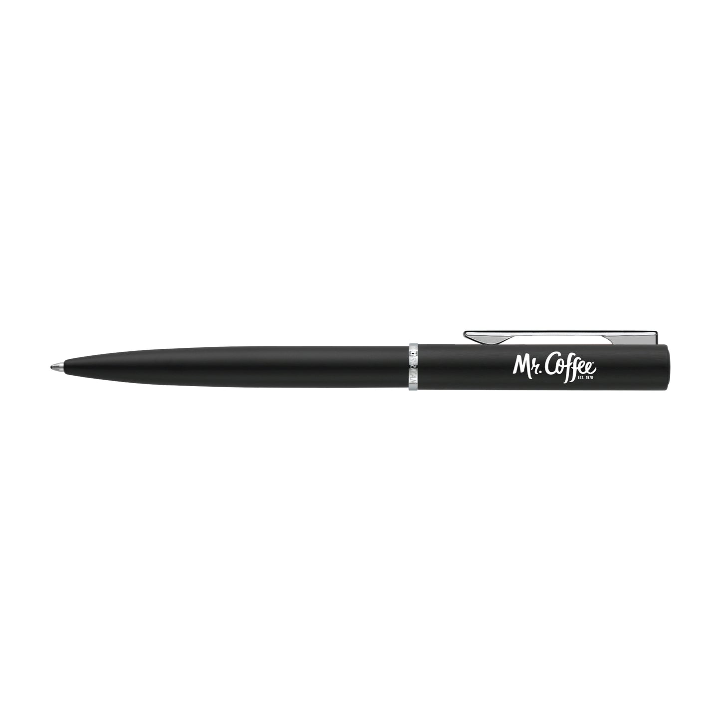 Black - Silver Trim Waterman Allure Ballpoint - Blue Ink
