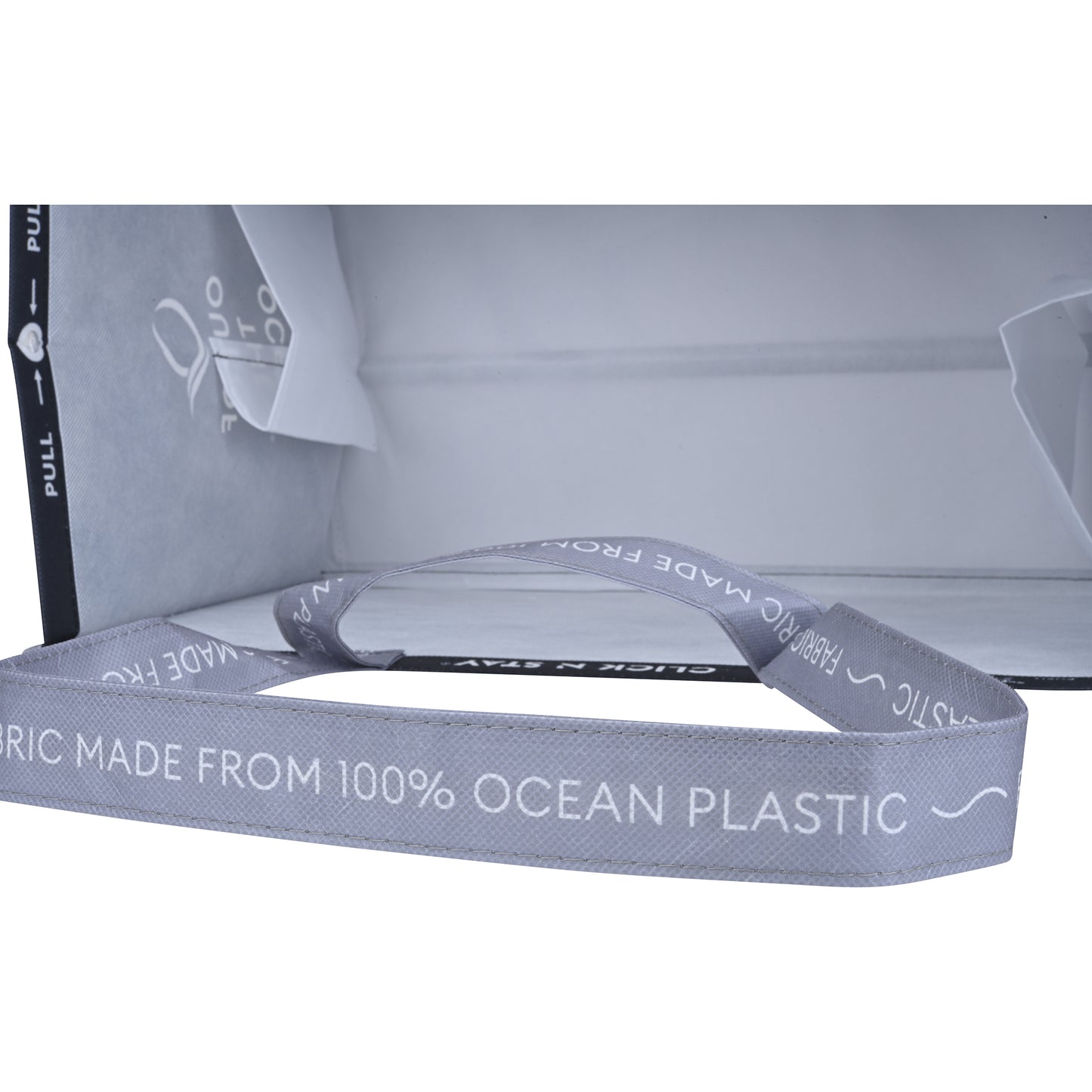 Out of the Ocean® Reusable XL Shopper with Click N' Stay®