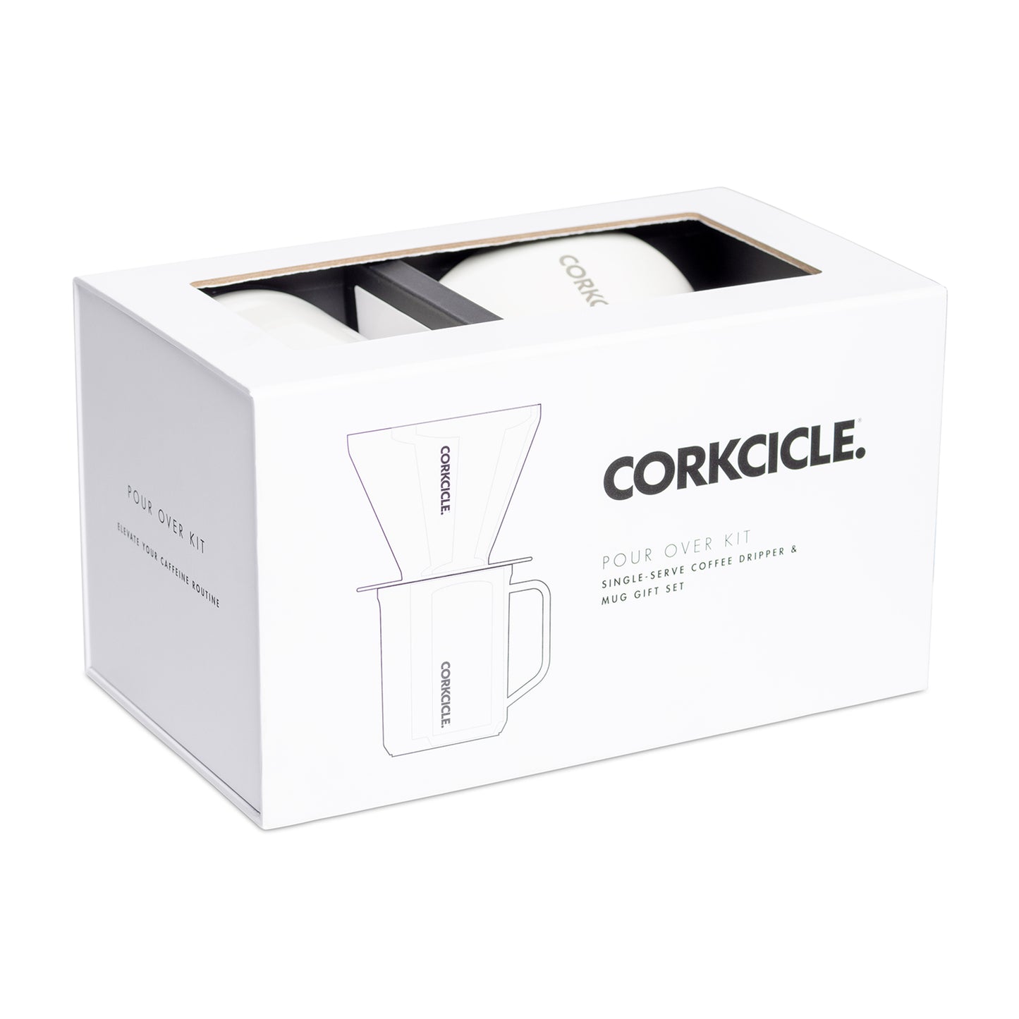 Oat Milk CORKCICLE® Pour Over Set