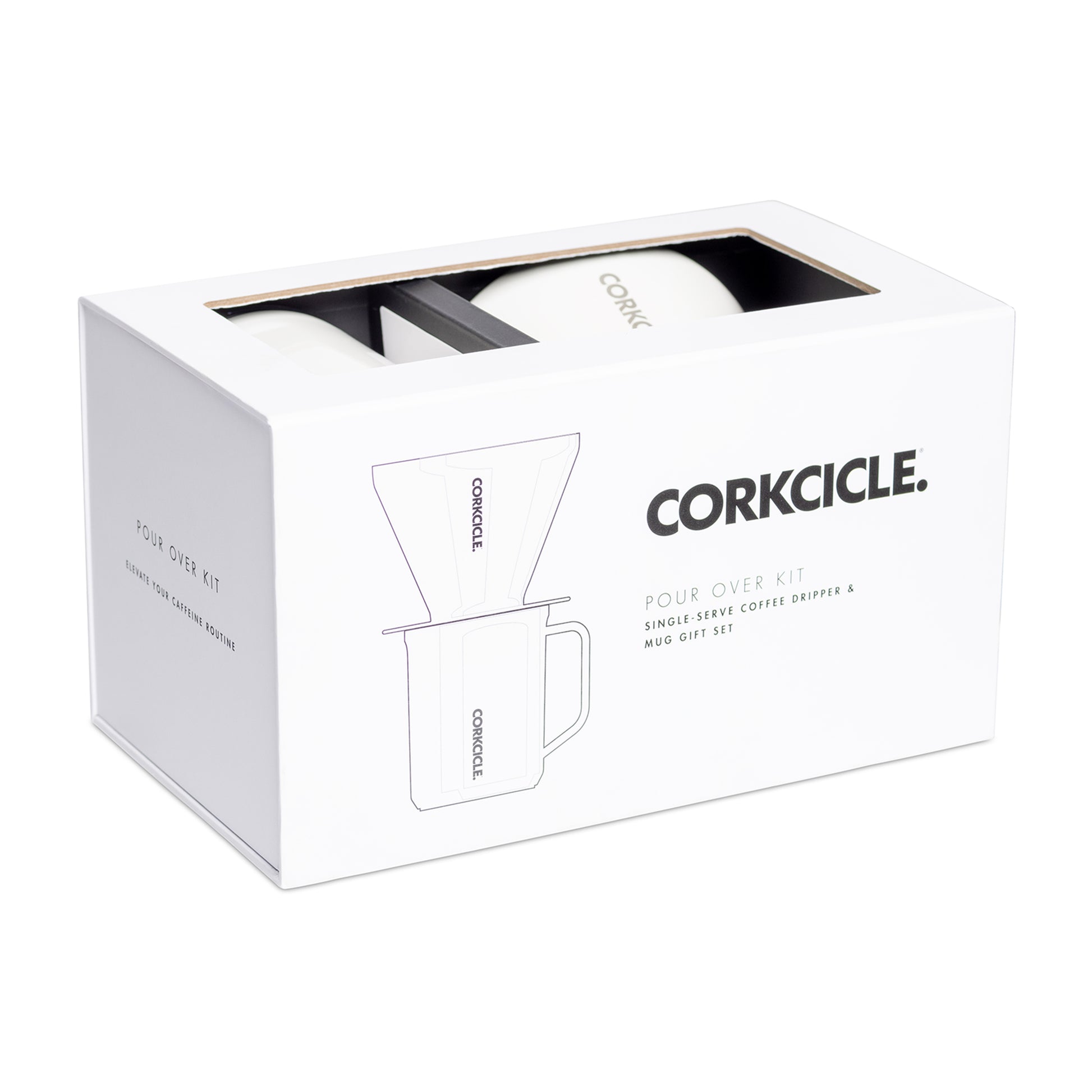 Oat Milk CORKCICLE® Pour Over Set