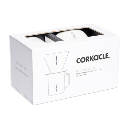 Oat Milk CORKCICLE® Pour Over Set