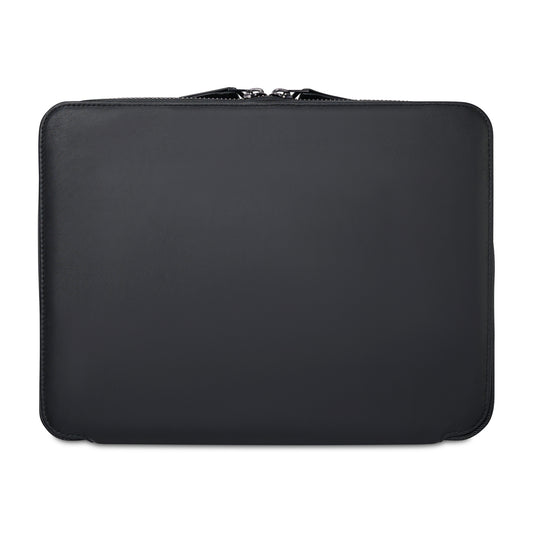 Black Travis & Wells® Envoy Executive Zipper Close Padfolio