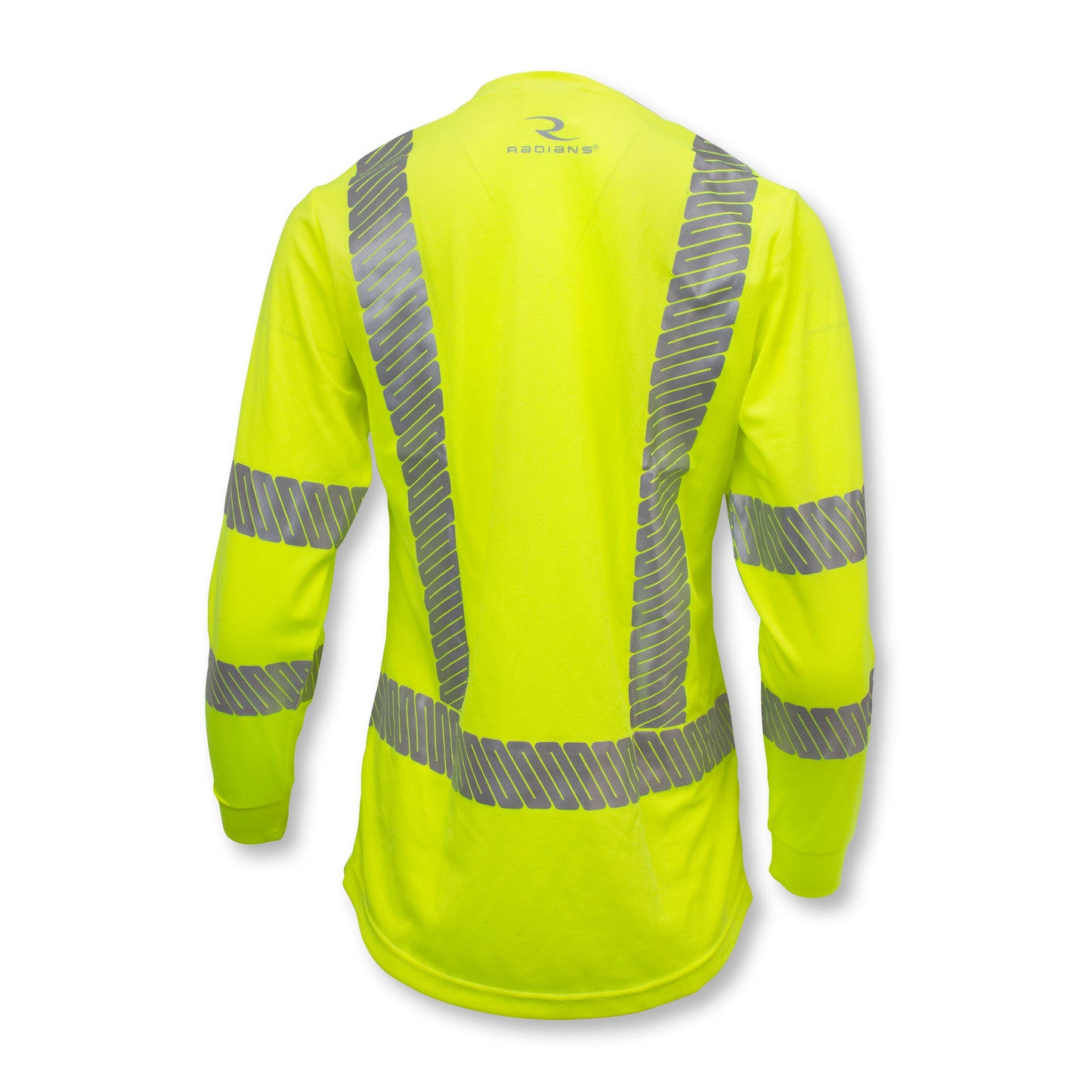 ST21 Class 3 High Visibility Women's Long Sleeve T-Shirt with Max-Dri™ - Green - Size 2X