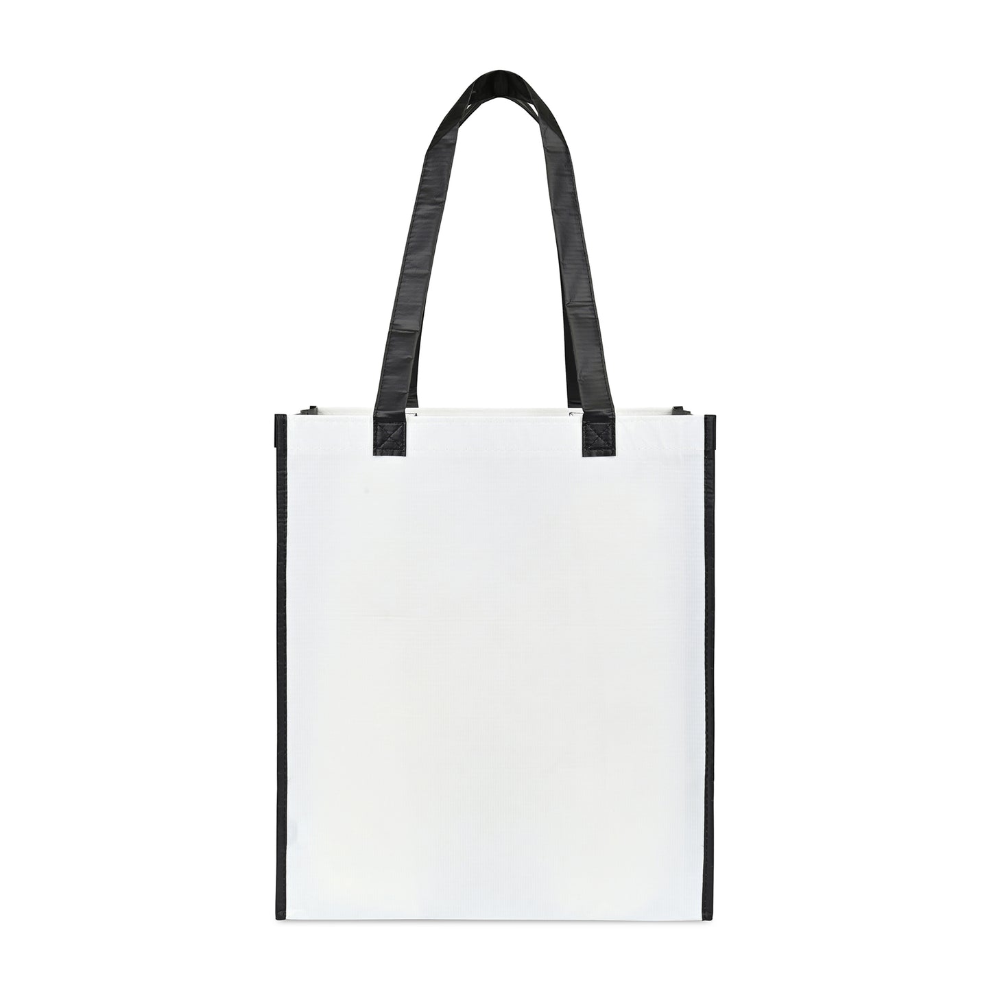 Black Harlow Laminated Recycled Shopper