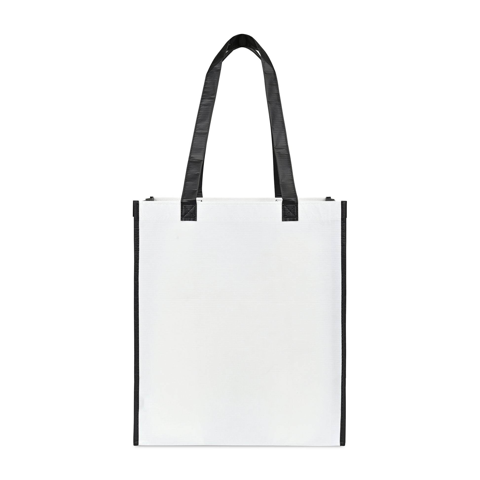 Black Harlow Laminated Recycled Shopper