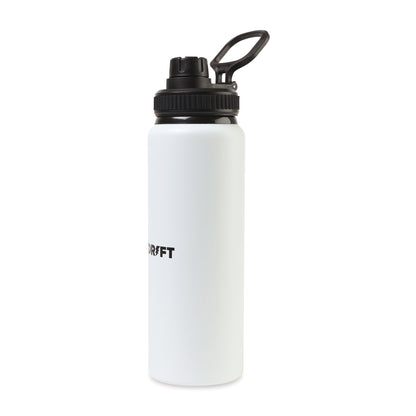 White Jett Aluminum Chug Lid Hydration Bottle - 32 Oz.