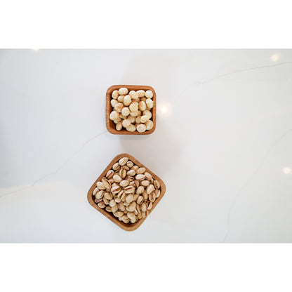 Wood La Cuisine Nesting Snack Bowl Set