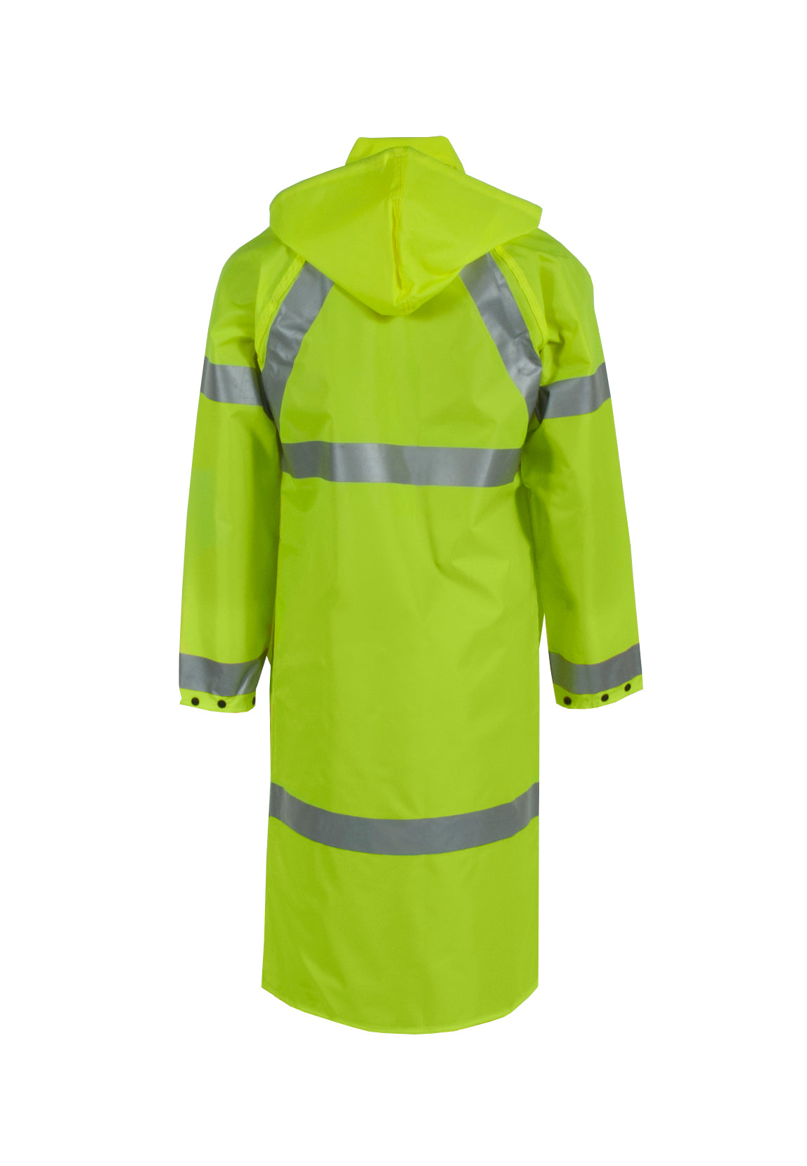 485CH Lightweight High Visibility Coat - Hi-Vis Lime - Size 2X