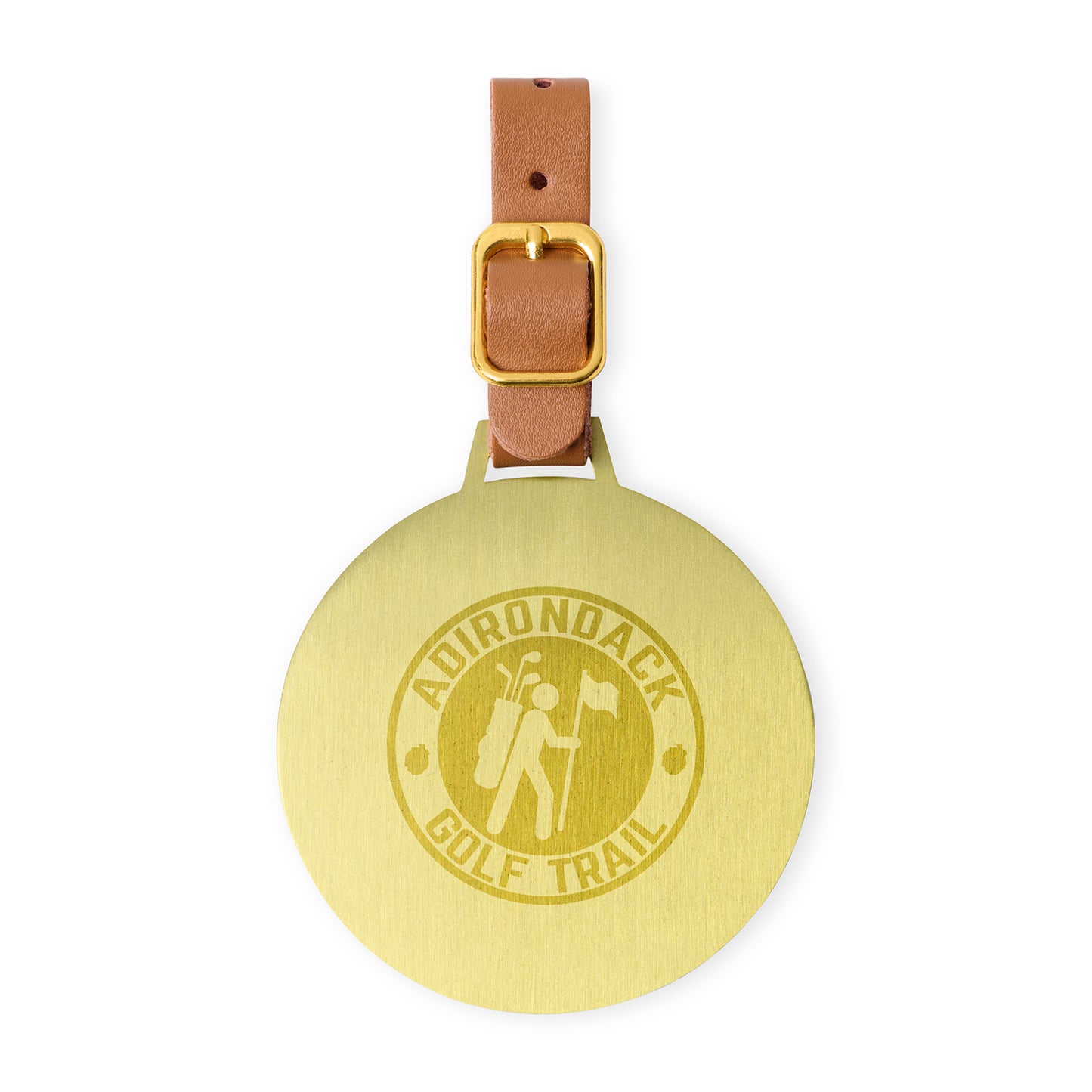 Ahead Large Round Golf Bag Tag