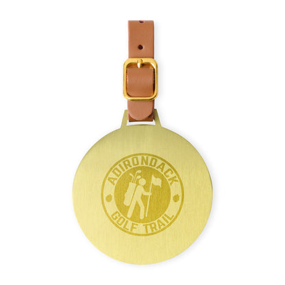 Ahead Large Round Golf Bag Tag