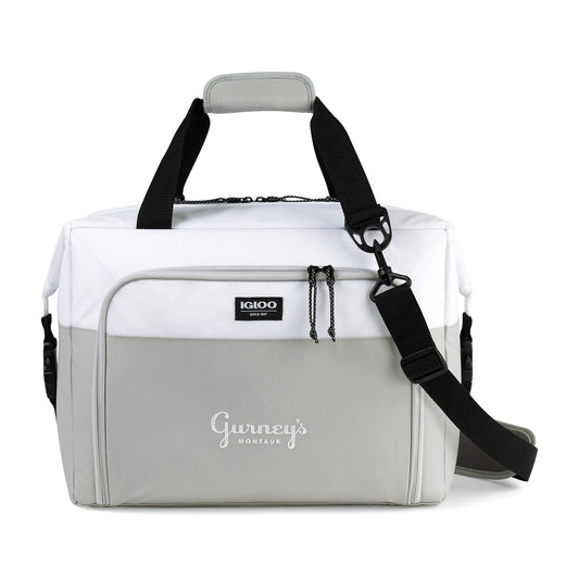 White-Grey Igloo® Seadrift™ Snap Down Cooler