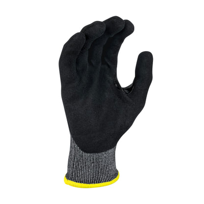 RWG589 Cut Protection Level A9 Sandy Foam Nitrile Coated Glove - Size L